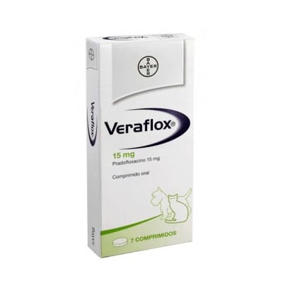 VERAFLOX 15 MG X 7  COMP1