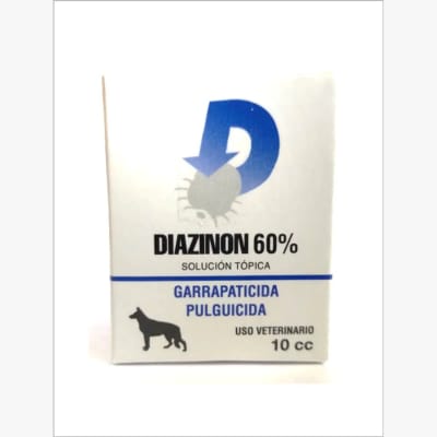 DIAZINON 60 % SOL. TOPICA X10 ML
