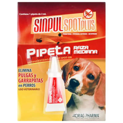 SINPUL SPOT PLUS PIPETA 1 X 2 ML RAZA MEDIANA