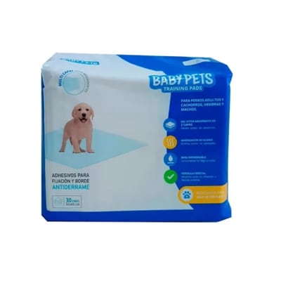 SABANILLAS BABY PETS 30 UN TP-30 60X601
