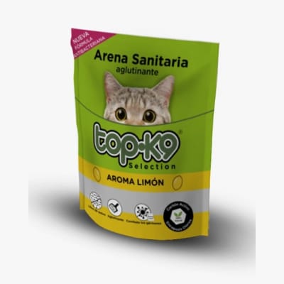 ARENA TOP K9 AGLUTINANTE LIMON 4 KG