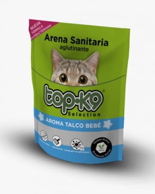 ARENA TOP K9 AGLUTINANTE TALCO 4 KG