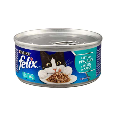 FELIX FILETES DE PESCADO ATUN EN SALSA LATA 156 GR