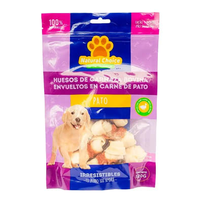 HUESO 2-2,5 ENVUELTO CARNE PATO 120 GR HC092