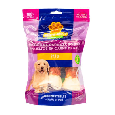 HUESO 6-6,5 ENVUELTO CARNE PATO 210 GR HC094