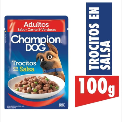 CHAMPION DOG POUCH ADULTO CARNE 100 GR