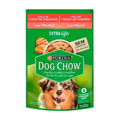 DOG CHOW POLLO POUCH 100 GR1