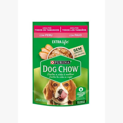 DOG CHOW POUCH CENA DE PAVO 100 GR