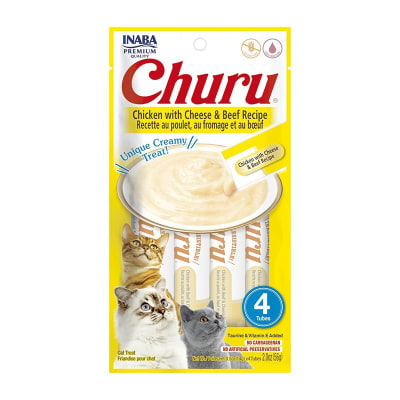 CHURU GATO POLLO QUESO CARNE 56 GR