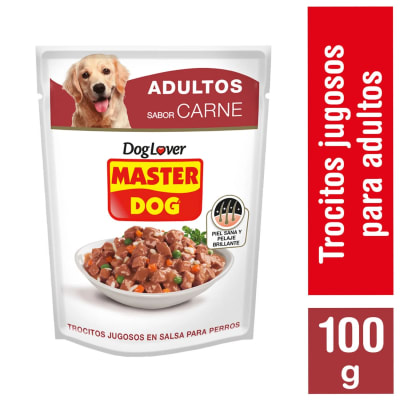 MASTER DOG POUCH CARNE 100 GR