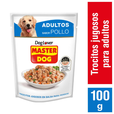 MASTER DOG POUCH POLLO 100 GR