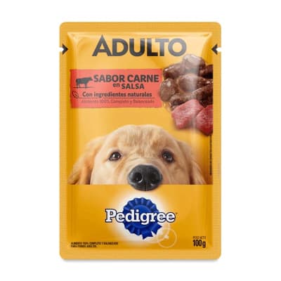 PEDIGREE SOBRE ADULTO CARNE 100 GR1