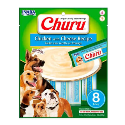 CHURU PERRO POLLO QUESO