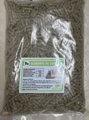 ALIMENTO DE CONEJO 1 KG - AGROT1