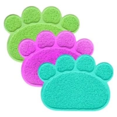 ALFOMBRILLA GATO HUELLAS 30X40 CM 900116-2