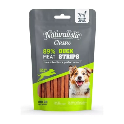 NATURALISTIC CLASSIC PATO STRIPS 100 GR