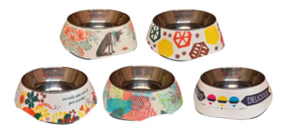 PLATO MELAMINA ACERO INOX 340 ML BO-3135H1