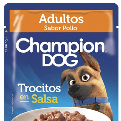 CHAMPION DOG POUCH ADULTO POLLO 100 GR1
