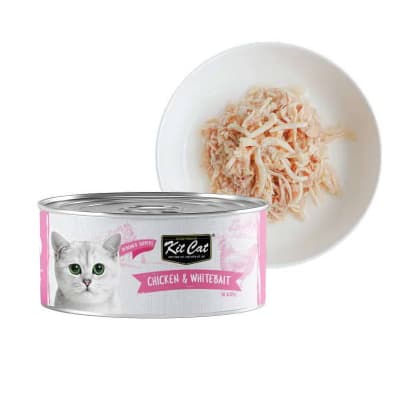 LATA KIT CAT DESHUESADO POLLO CON ALEVIN 70 GRS