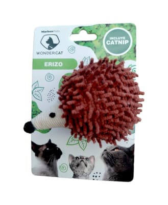 PELUCHE DE ERIZO CON CATNIP HDD017