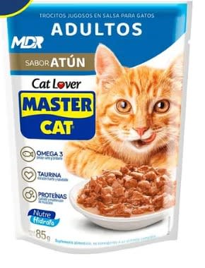 MASTER CAT POUCH ATUN 85 GR1