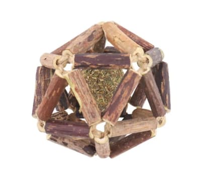 BOLA DE CATNIP EN JAULA DENTAL STICKS WPS342