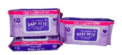 TOALLITAS HUMEDAS CLORHEXIDINA 50 UN THC501