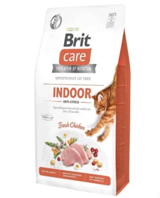 BRIT CARE GATO GF INDOOR ANTI-STRESS 7 KG