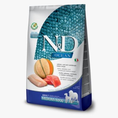 N&D OCEAN CANINE SALMON RAZA MEDIANA 2,5 KG