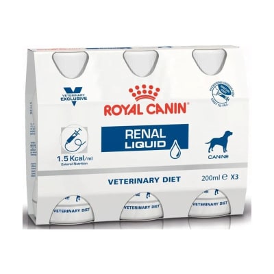 ROYAL CANIN RENAL LIQUID X 3 UN PERRO
