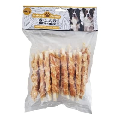 BARRAS DE CARTILAGO ENVUELTO EN POLLO 400 GR HC045