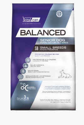 BALANCED CANINE SENIOR RAZA PEQUEÑA 3 KG