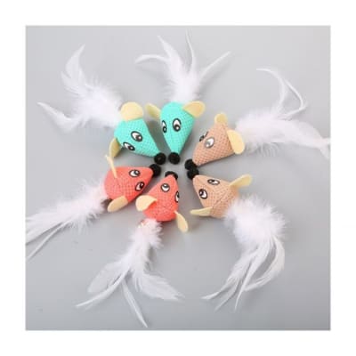 JUGUETE RATON PLUMA CT357