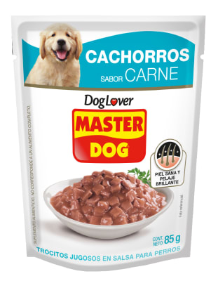 MASTER DOG POUCH CACHORRO CARNE 100 GR