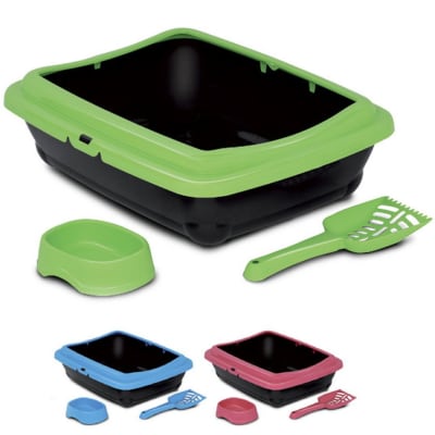 KIT BANDEJA SANITARIA CON BORDE +PALA + PLATO 30.26