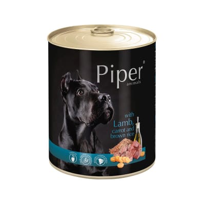 PIPER CORDERO, ZANAHORIA Y ARROZ INTEGRAL 800 GR