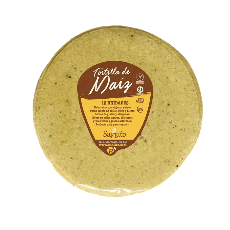 TORTILLA DE MAÍZ 11CM SANIITO 156GR Numancia