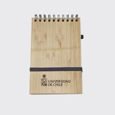 LIBRETA BAMBOO UNIVERSIDAD DE CHILE