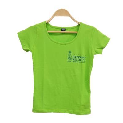 POLERA DEPORTIVA MUJER STRETCH VERDE