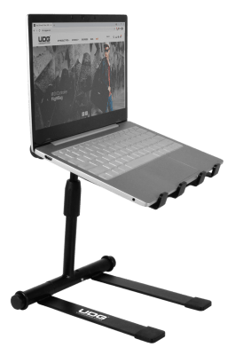 U96111BL UDG Ultimate Height Adjustable Laptop Stand