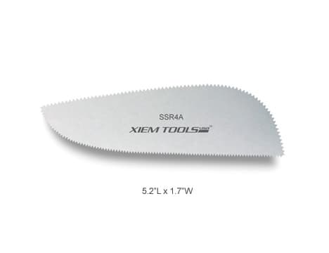 X-10278 STAINLESS STEEL CLAY RIB (L) SERRATED1