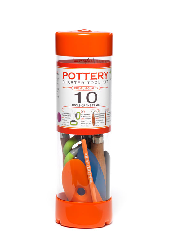 X-10410 XIEM POTTERY STARTER TOOL KIT (10 PC.)3