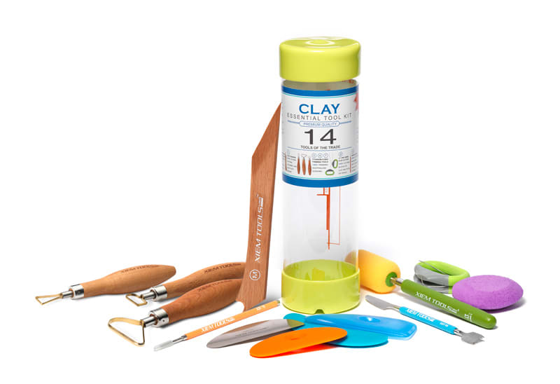 X-10411 XIEM CLAY ESSENTIAL TOOL KIT (14 PCS)2