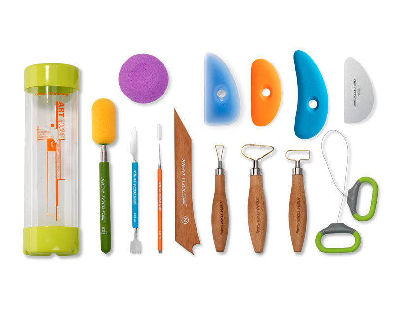 X-10411 XIEM CLAY ESSENTIAL TOOL KIT (14 PCS)1