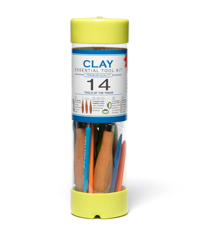 X-10411 XIEM CLAY ESSENTIAL TOOL KIT (14 PCS)3