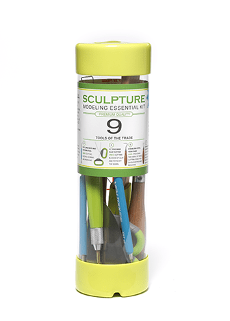 X-10412 XIEM SCULPTURE MODELING ESSENTIAL KIT (9 PCS)3