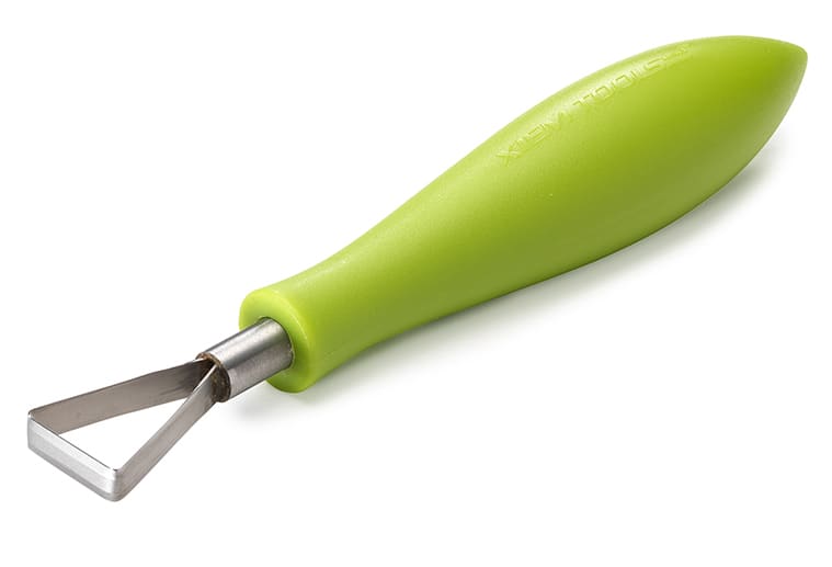 X-10302 MED. TRIANGLE STEEL BLADE TRIMMING TOOL1