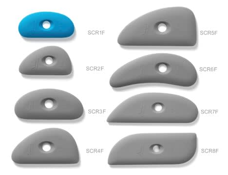 X-10201 FIRM SILICONE RIB 1 - BLUE2