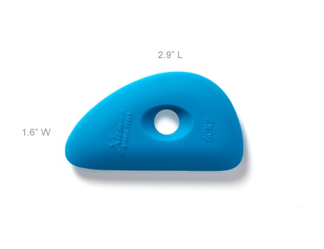 X-10202 FIRM SILICONE RIB 2 - BLUE1