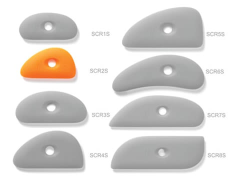 X-10194 SOFT SILICONE RIB 2 - ORANGE2